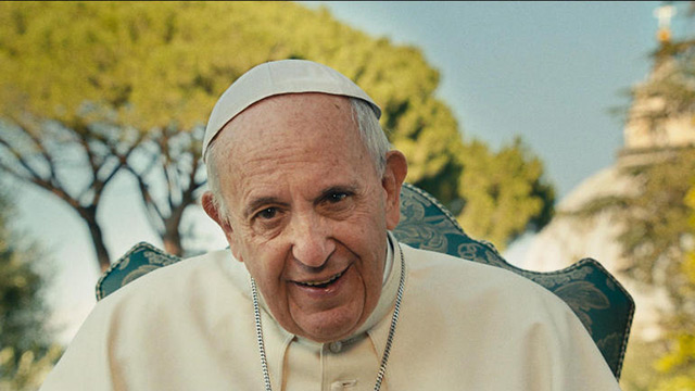 Un extrait du documentaire sur le pape François