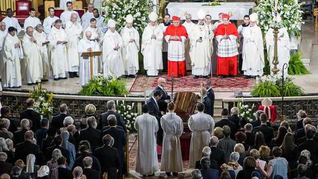 Funérailles pascales pour un Cardinal