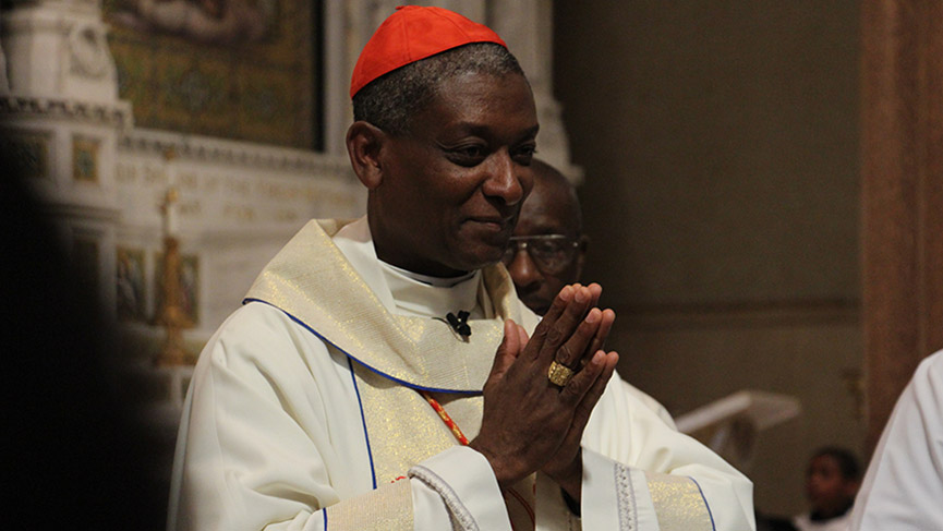 Le Cardinal Chibly à Montréal