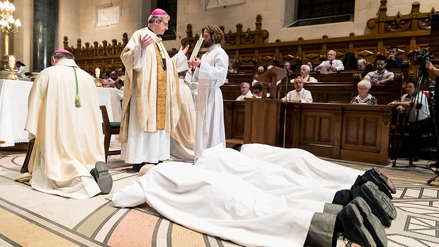 Ordination diaconale à Montréal