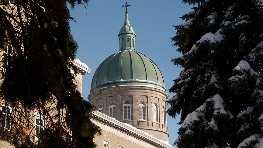 La Maison mère de la Congrégation des Religieuses Hospitalières de Saint-Joseph à Montréal.