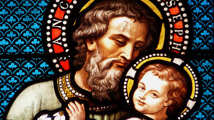 Saint Joseph, père de Jésus.