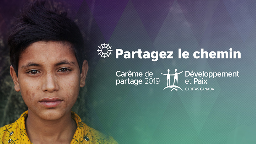 Carême de partage 2019 : « Partagez le Chemin »