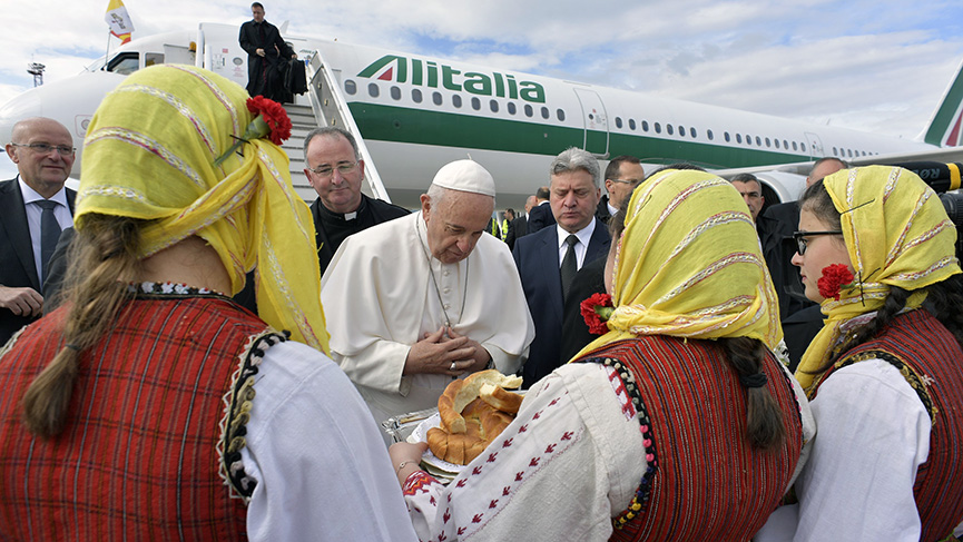 En Macédoine du Nord, le Pape a semé des graines de fraternité