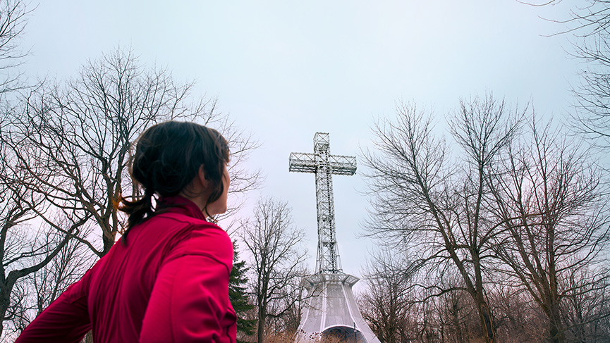 Publicité télévisuelle de la campagne annuelle 2019 de l'Église catholique à Montréal