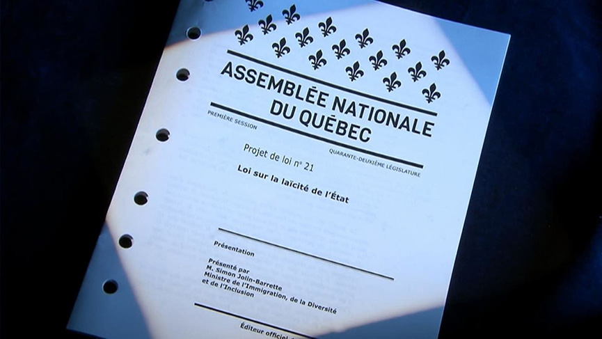 Projet de loi 21 sur la laïcité de l'État