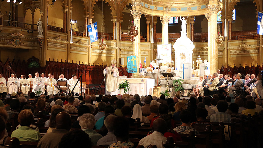 Messe de la Saint-Jean-Baptiste en 2016
