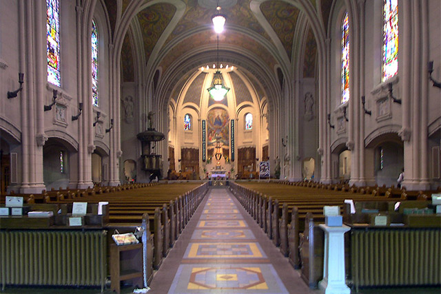 © Conseil du patrimoine religieux du Québec, Inventaire des lieux de culte du Québec Notre-Dame-du-Saint-Rosaire