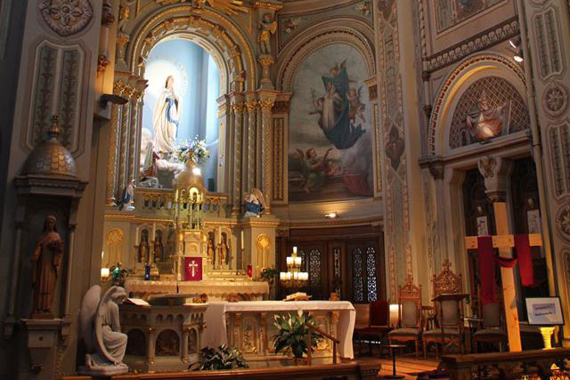 Photo : Rodrigue Escayola Chapelle Notre-Dame-de-Lourdes
