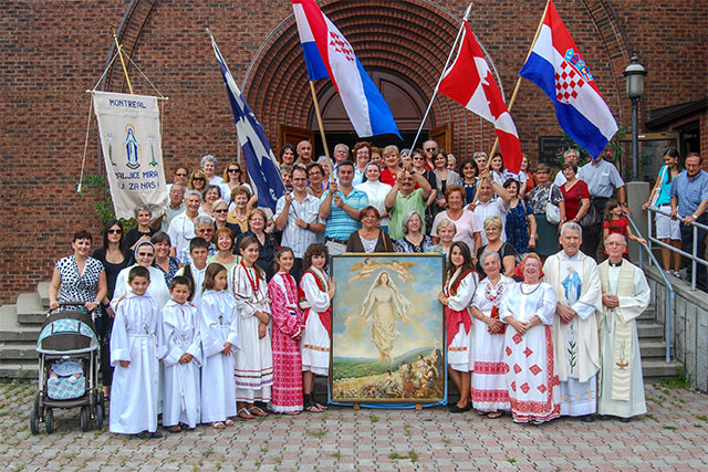 Photo : Alain Rinfret Saint-Nicholas-Tavelic (Croates)à