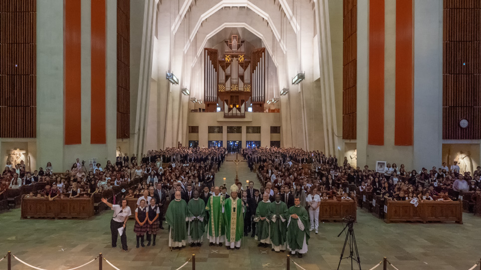 Messe de la rentrée à l'Oratoire Saint-Joseph du Mont-Royal