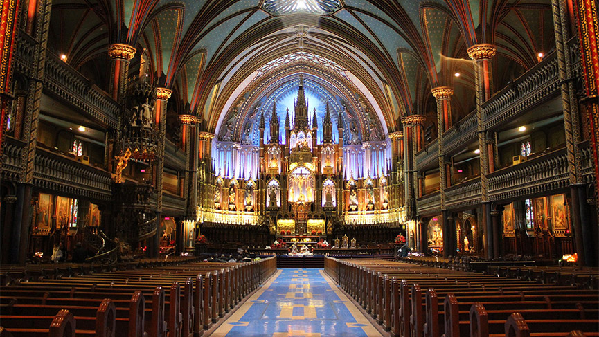 église en sortie