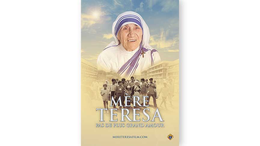 Un film sur la sainte la plus célèbre du 20e siècle, Mère Teresa : Pas de  plus grand amour, arrive au Québec le 27 janvier 2023 dans les Cinémas  Guzzo