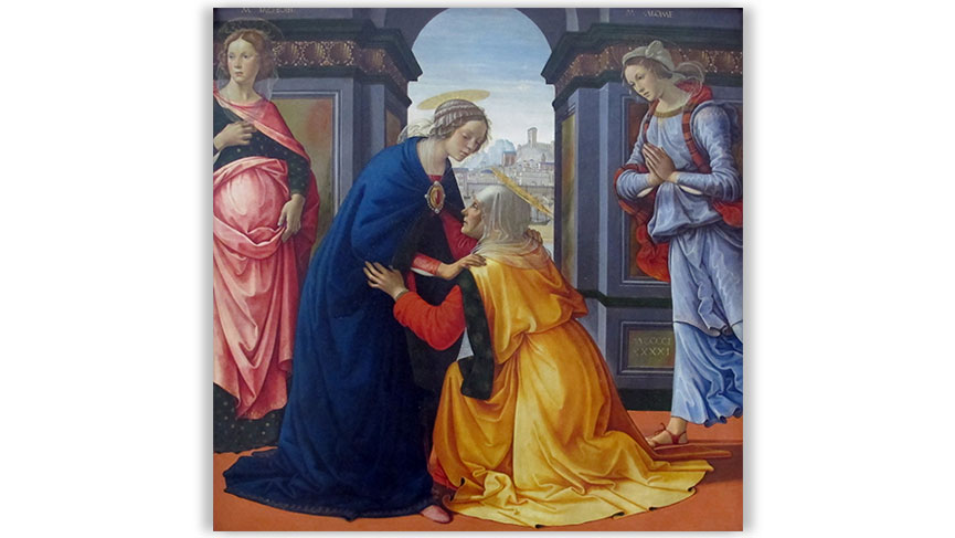 Le mystère de la Visitation-Domenico Ghirlandaio