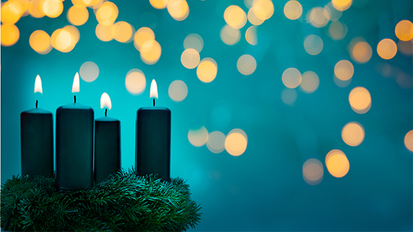 Advent candles