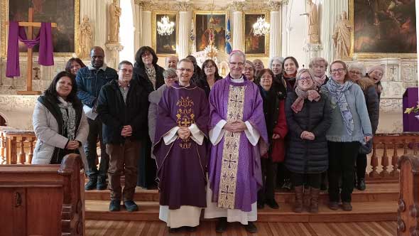 Pastoral personnel working in Montreal parishes
