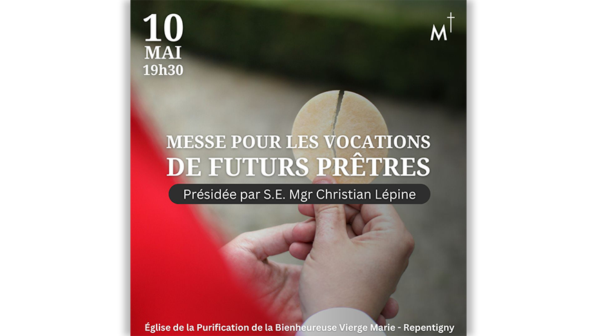 Messe pour les vocations de futurs prêtres