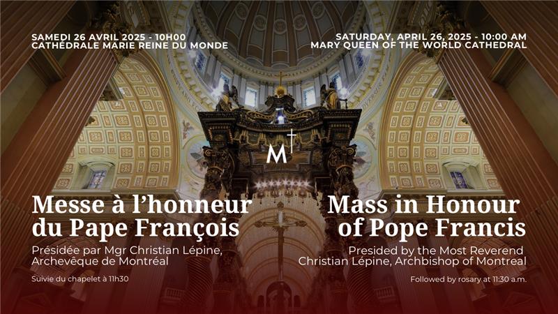 Messe commémorative pour le pape François