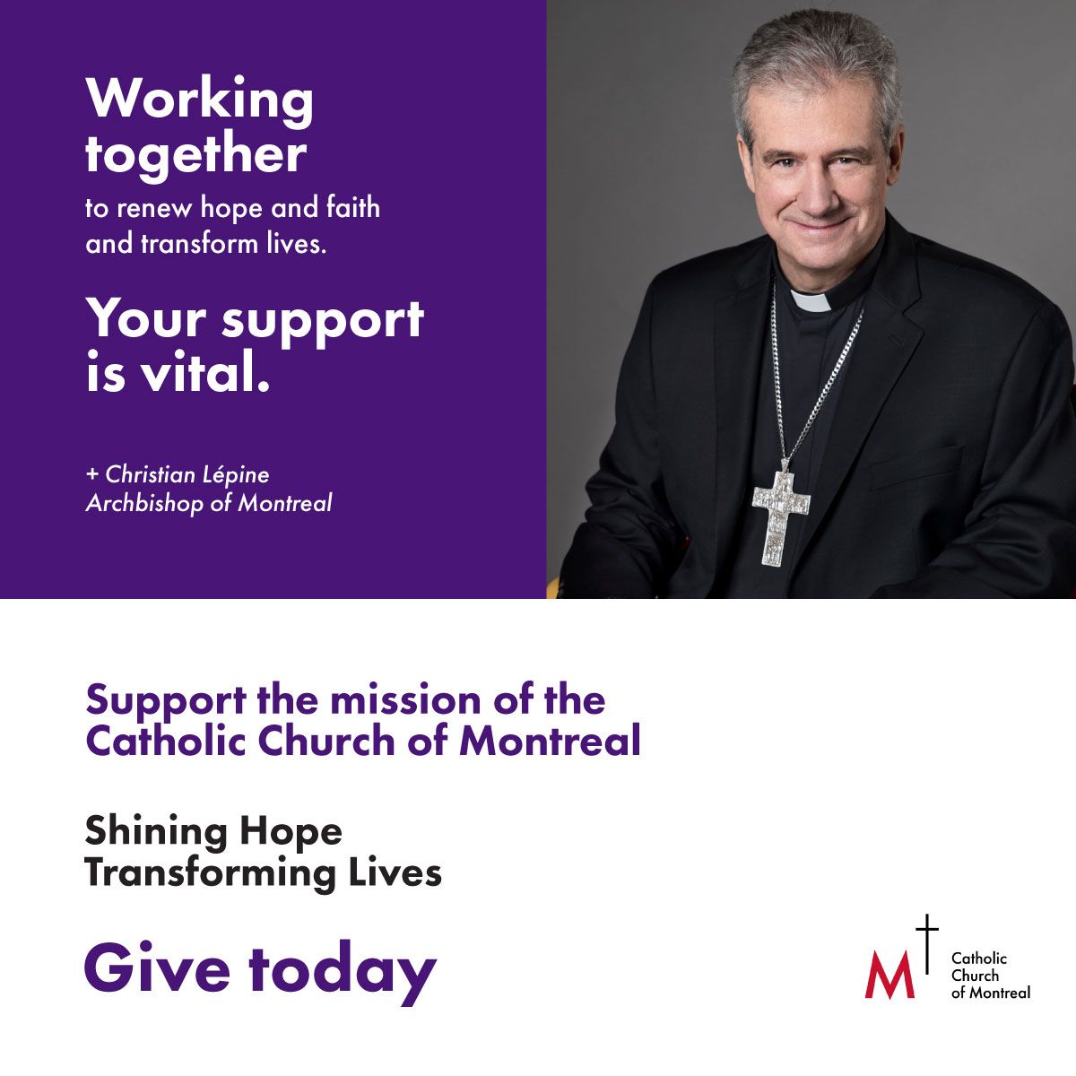 Message from the Archbishop-Annual Campaign 2025
