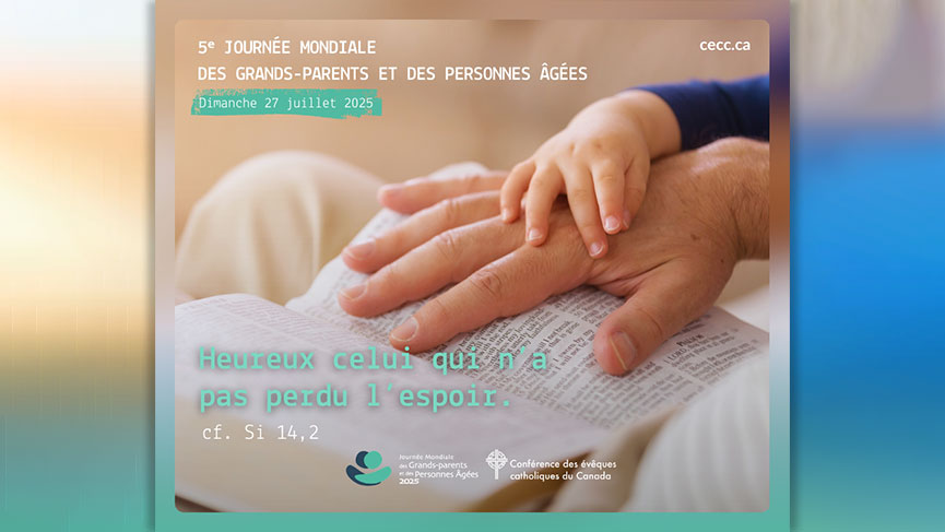 Message du pape envers les grands-parents et les aînés