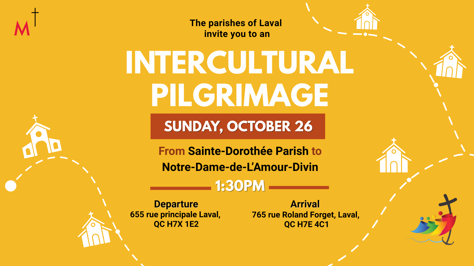Laval Parishes Invite You to a Unique Intercultural Pilgrimage