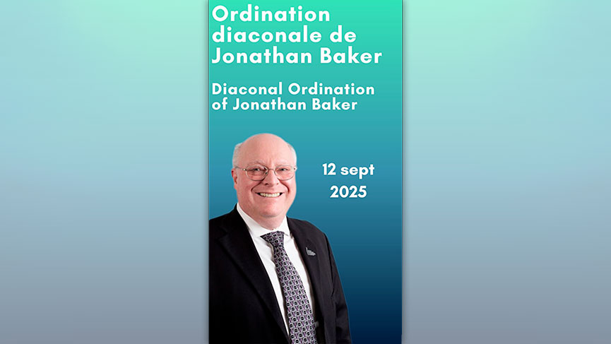 Retour sur l’ordination diaconale de Jonathan Baker