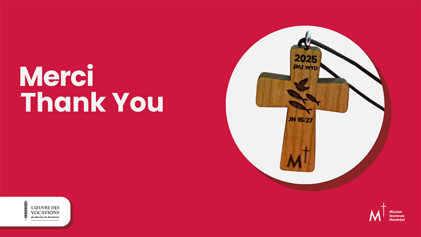 La Croix JMJ MTL 2025