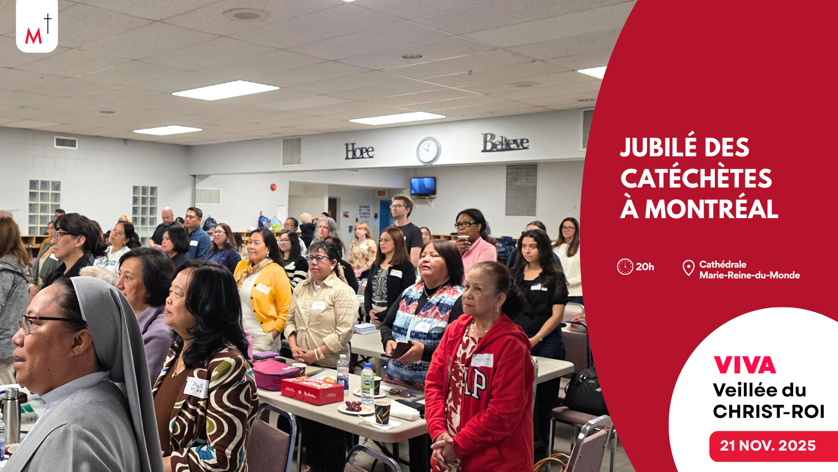 JUBILÉ DES CATÉCHÈTES À MONTRÉAL