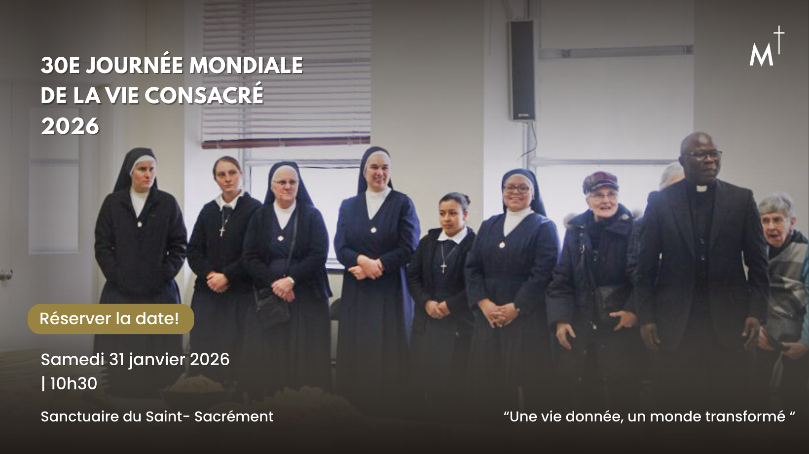 Célébration diocésaine de la Journée mondiale de la vie consacrée 2026