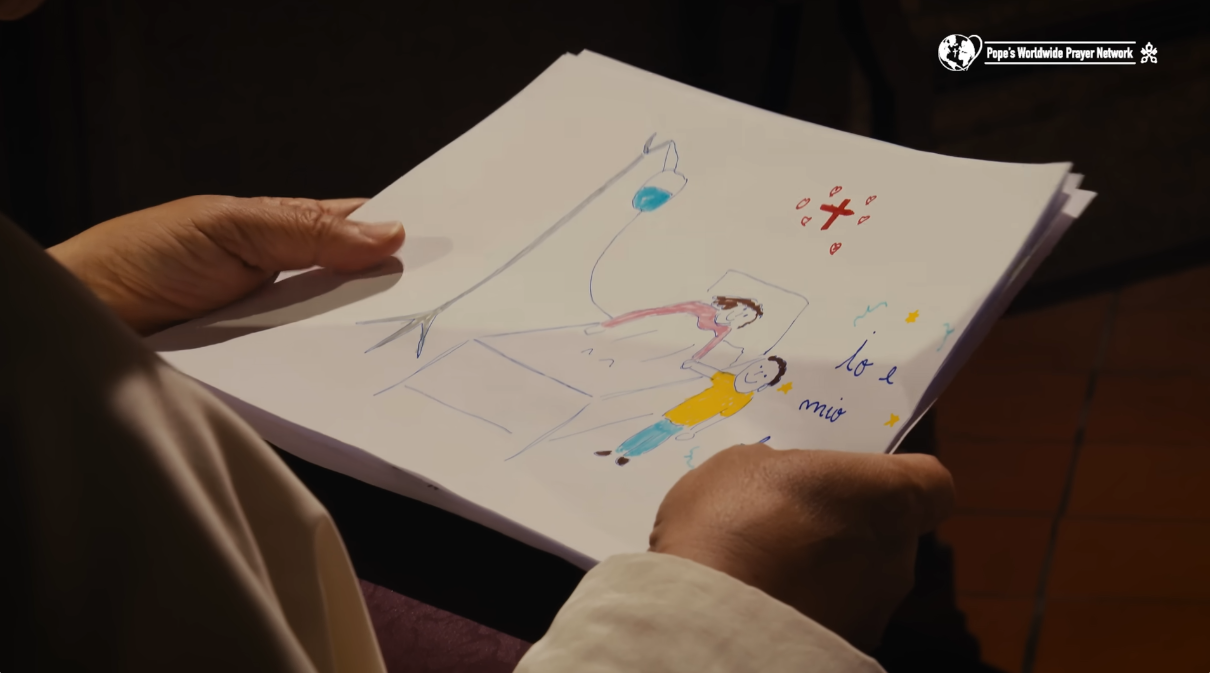 Intention de prière du Pape : Février 2026  Pour les enfants atteints de maladies incurables