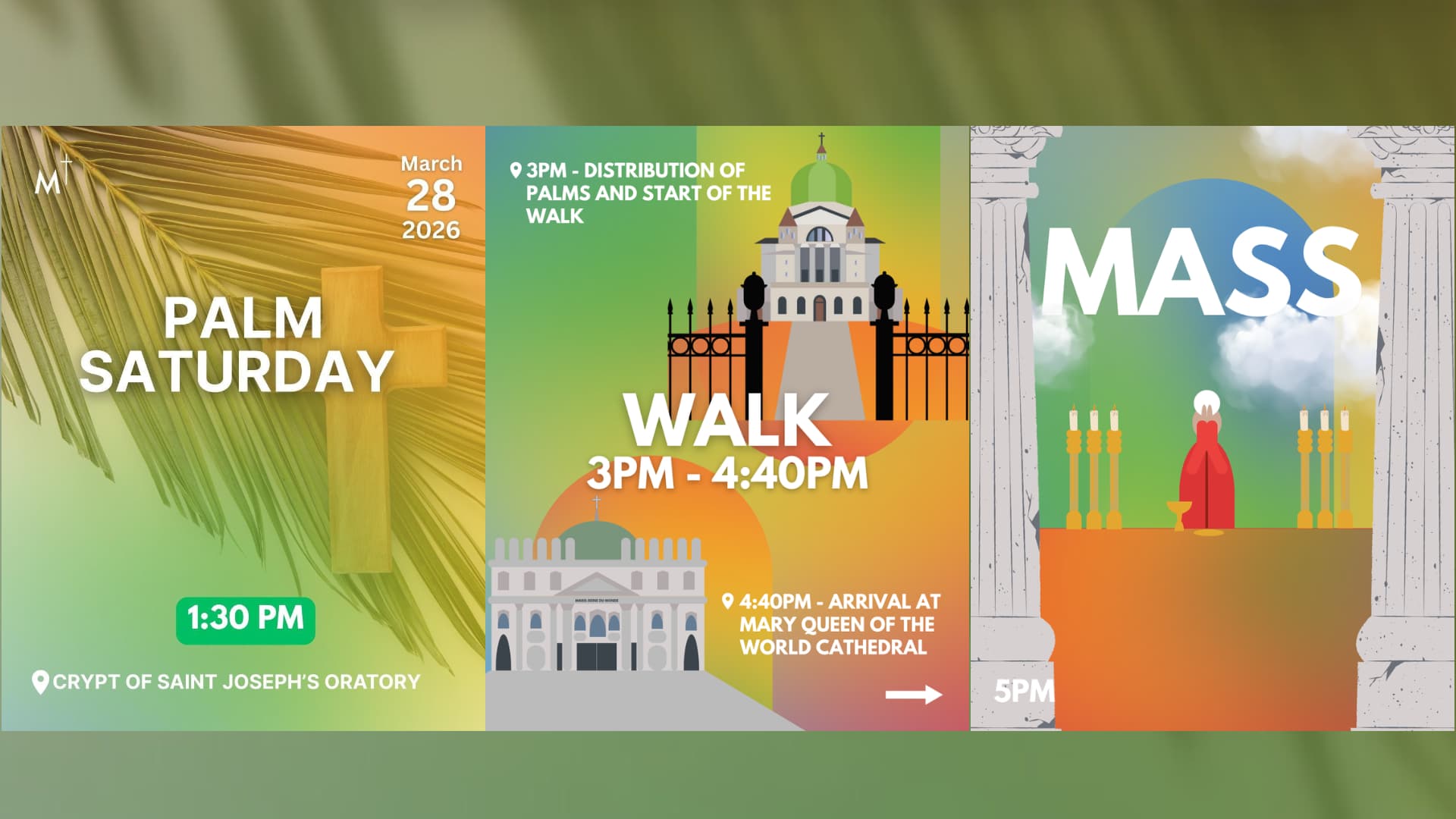 Palm Saturday Walk 2026 – Walking Together Toward Holy Week