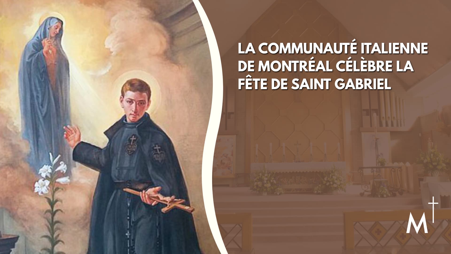 Fête de Saint-Gabriele dell’Addolorata à la Mission de l'Annunziata de Lachine