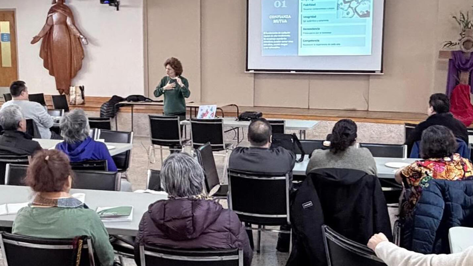 A Morning of Formation and Communion at Madonna del Divino Amore Mission