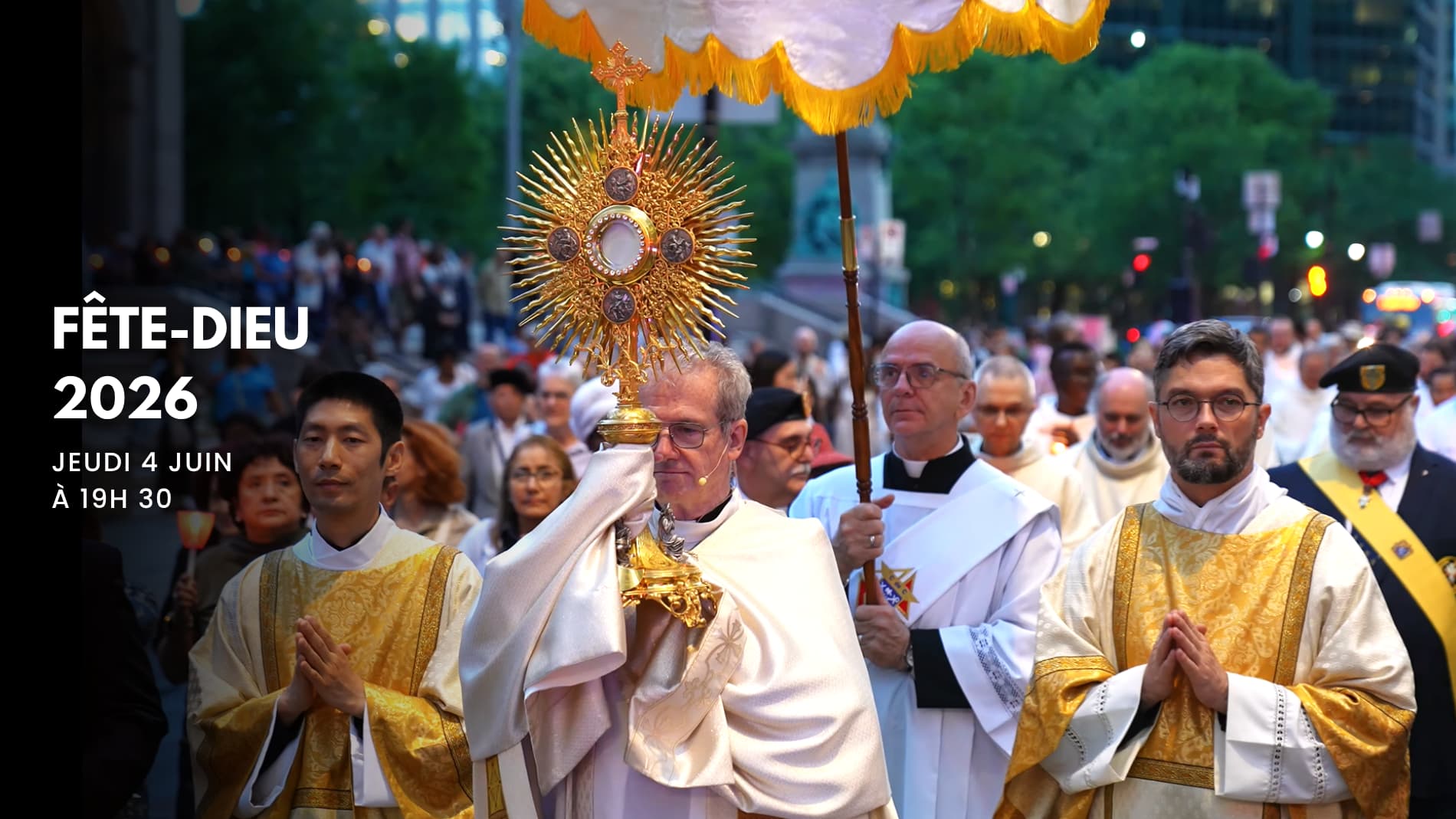 Unis dans la foi : Célébration diocésaine de la Fête-Dieu 2026