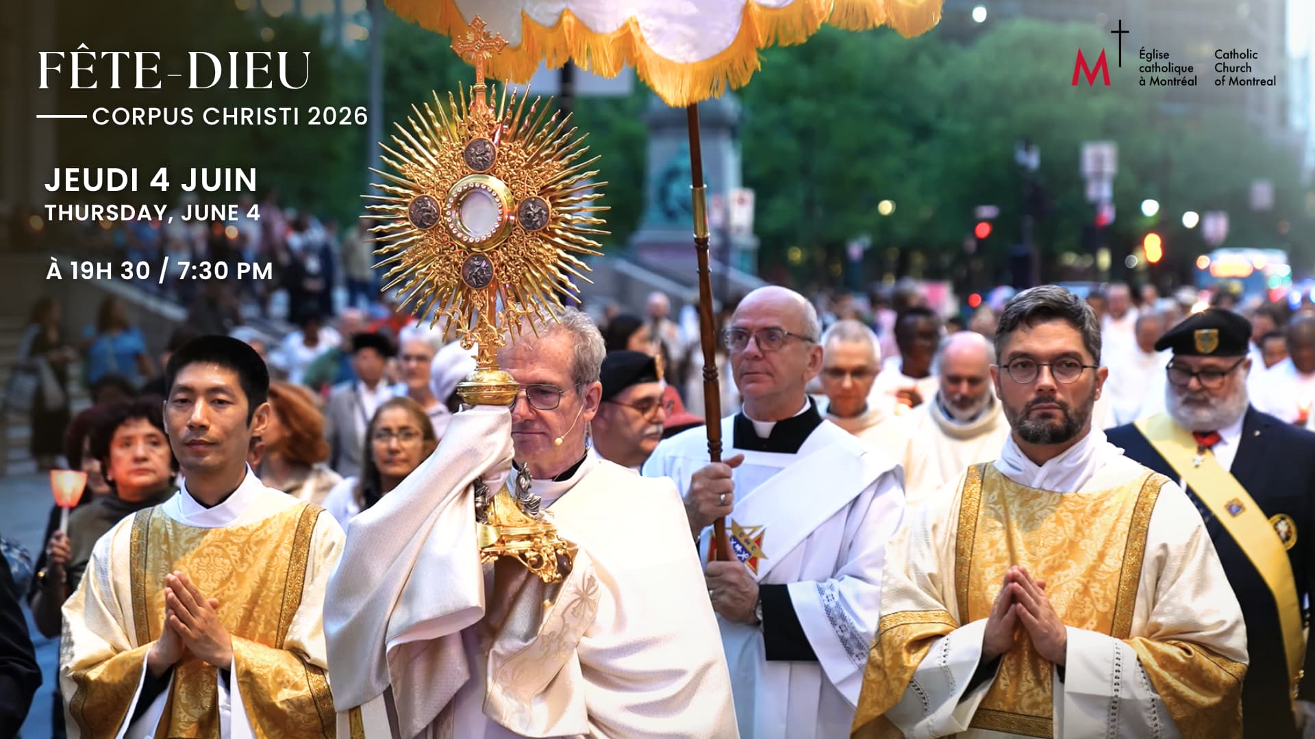 Unis dans la foi : Célébration diocésaine de la Fête-Dieu 2026