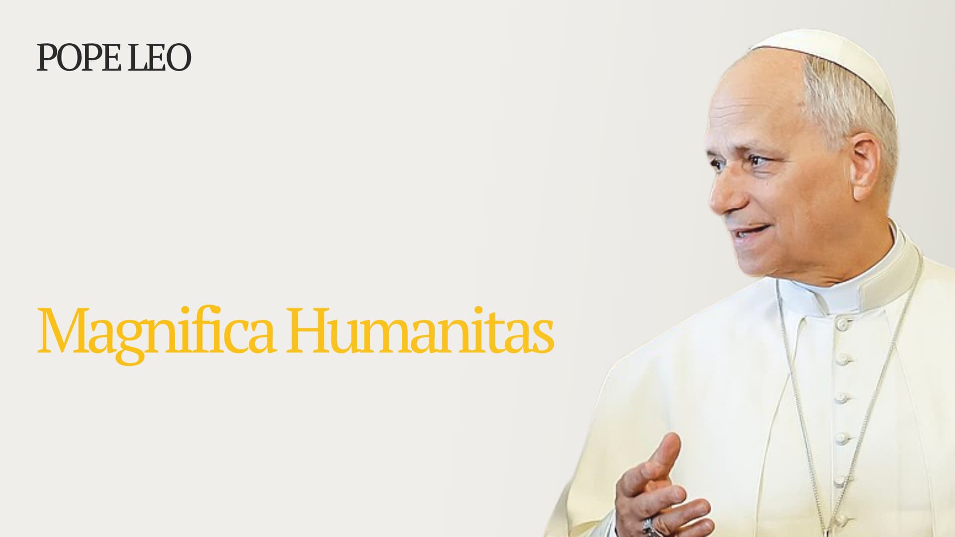 Pope Leo XIV Issues First Encyclical on Artificial Intelligence and Human Dignity: Magnifica Humanitas