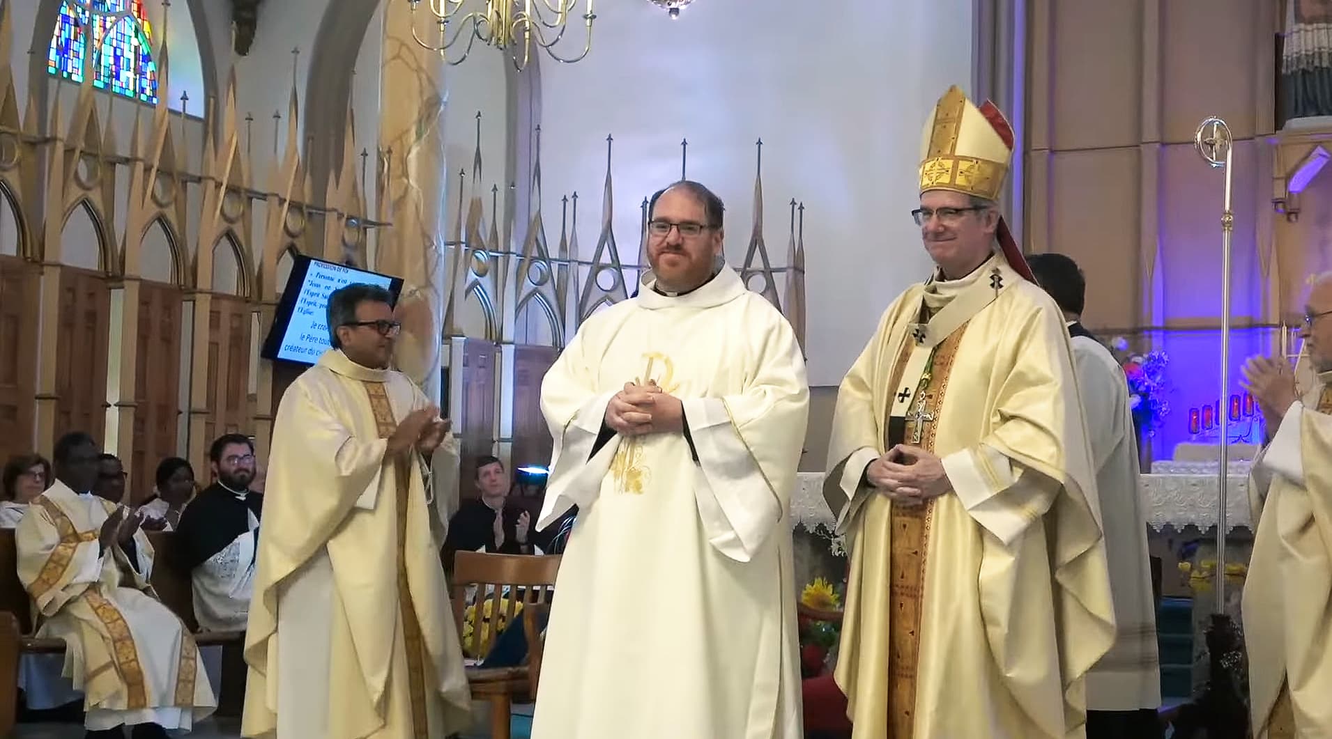 Méo Labossière, C.S.C., Ordained Transitional Deacon