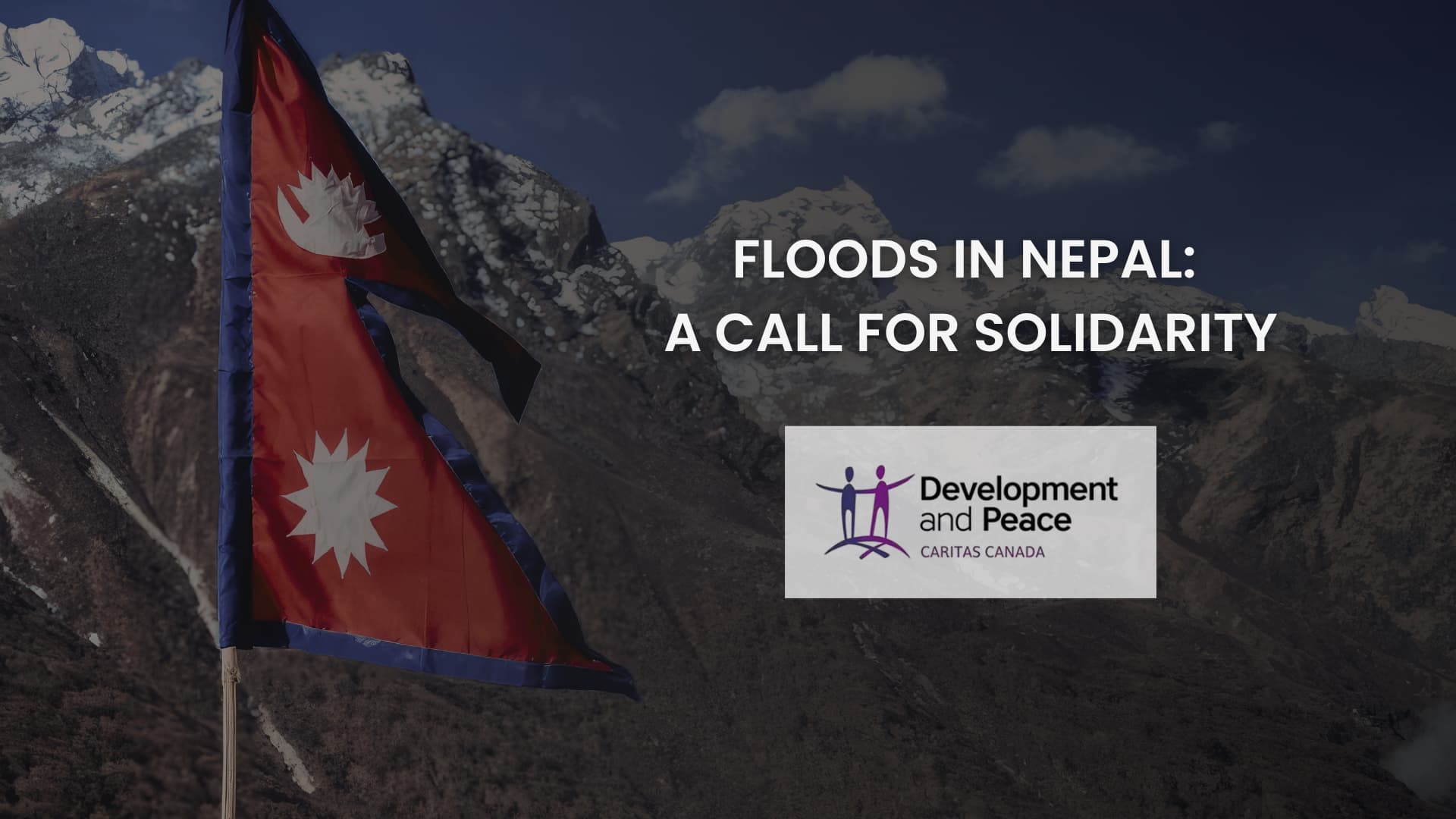 Nepal Floods: A Call to Solidarity