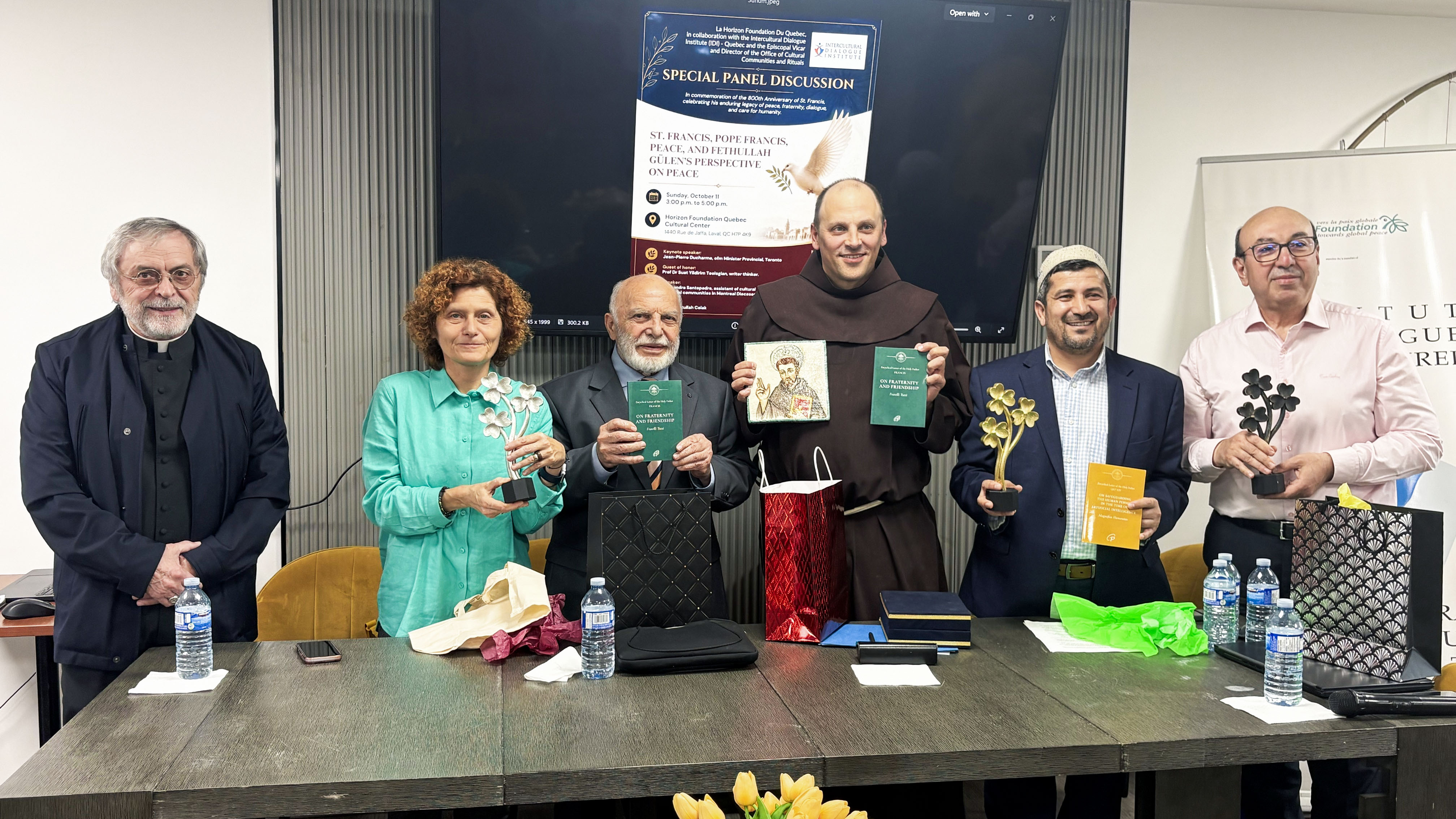 Three Paths to Peace: St. Francis, Pope Francis and Fethullah Gülen