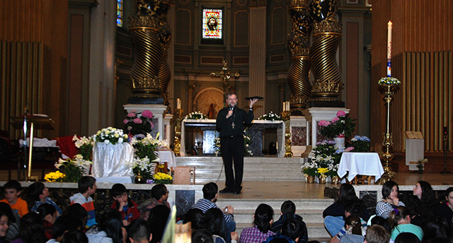 Confirmands “catch the Spirit” at cathedral