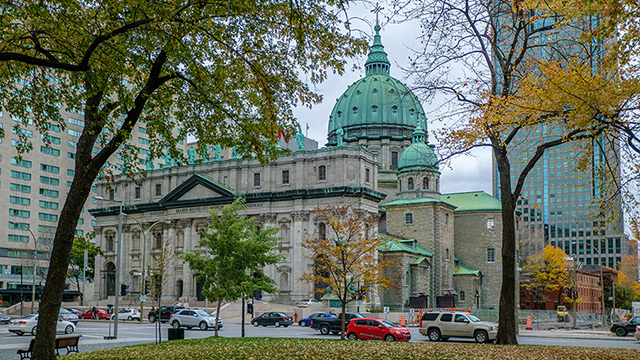 Mary Queen of the World Cathedral in Montreal