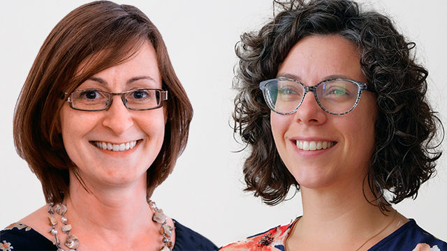 Katerine Perrault and Ellen Roderick, leading this new diocesan center