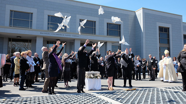 Blessing of the Holy Family Mausoleum