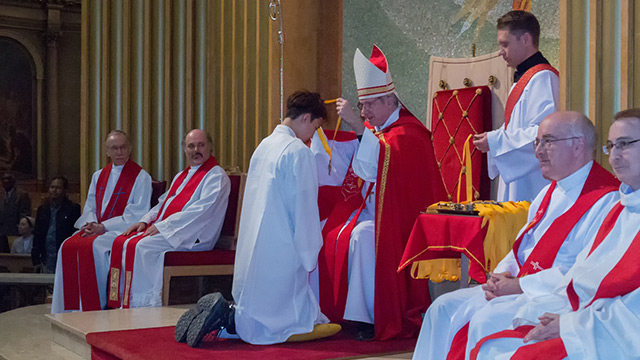 Les servants de messe à l'honneur