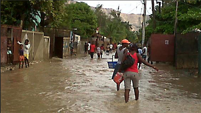 L’ouragan Matthew frappe Haïti