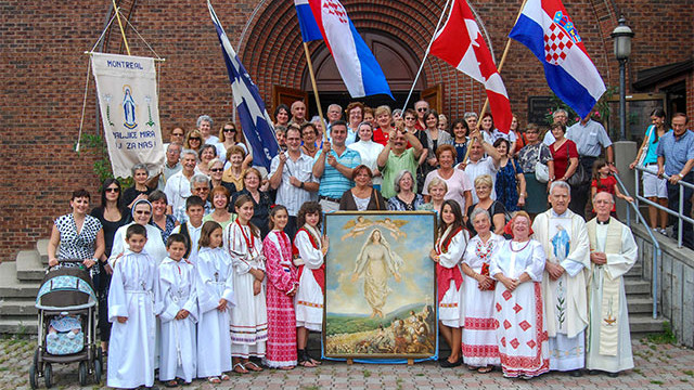 Photo : Alain Rinfret Saint-Nicholas-Tavelic (Croates)à