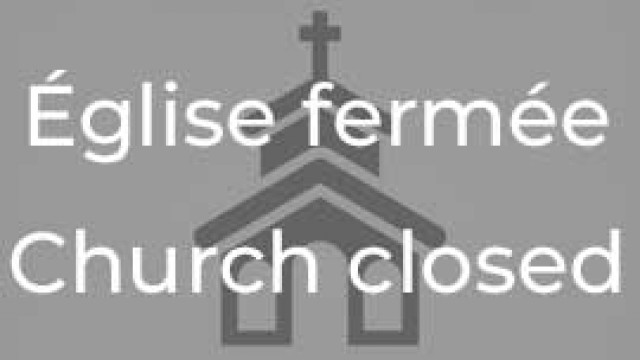 Église fermée