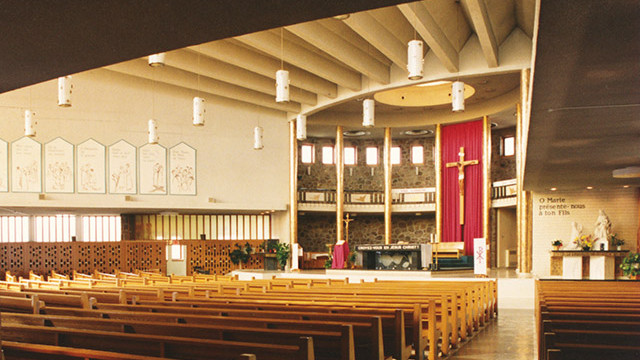 © Conseil du patrimoine religieux du Québec, Inventaire des lieux de culte du Québec Marie-Reine-des-Cœurs (Sanctuaire)