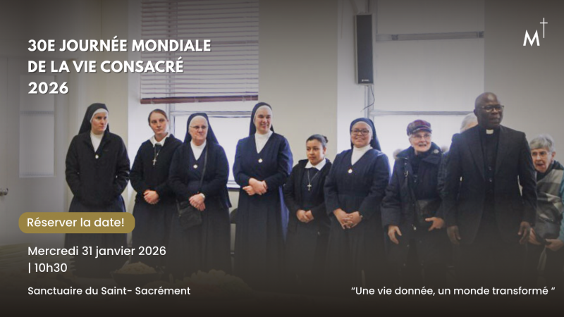 Célébration diocésaine de la Journée mondiale de la vie consacrée 2026