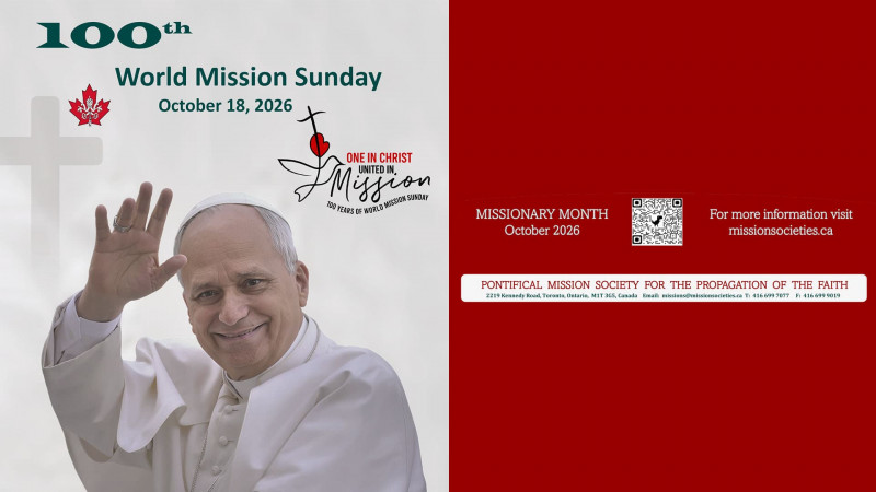 October is Missionary Month: celebrate, share and support the mission